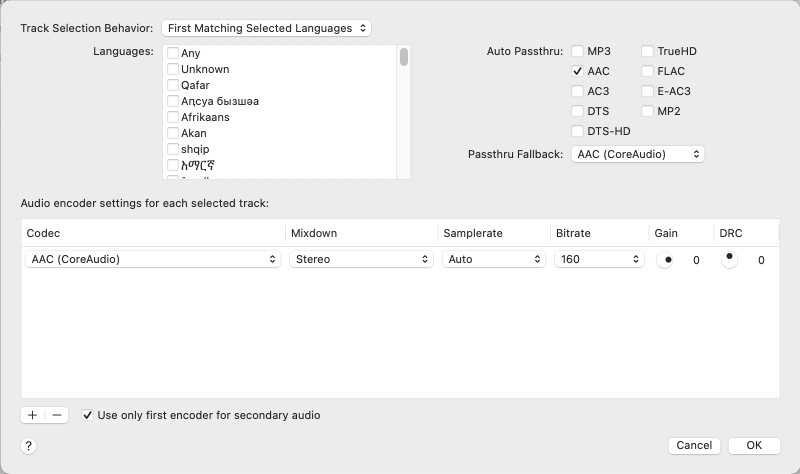 How to make multiple audio container play different audio - The