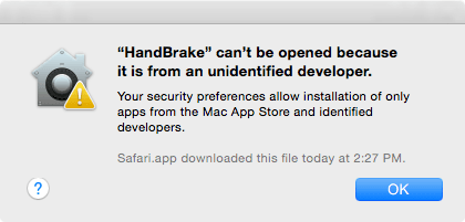 handbrake for mac 10.10.1