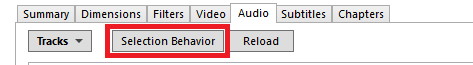 Audio
Defaults
Access
Button