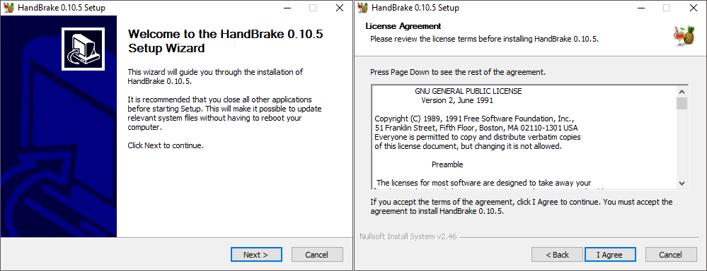 HandBrake Windows Installer