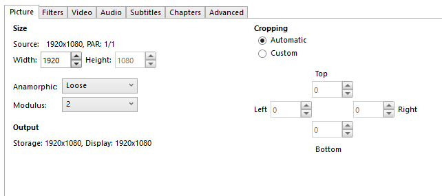 best settings for handbrake 2017